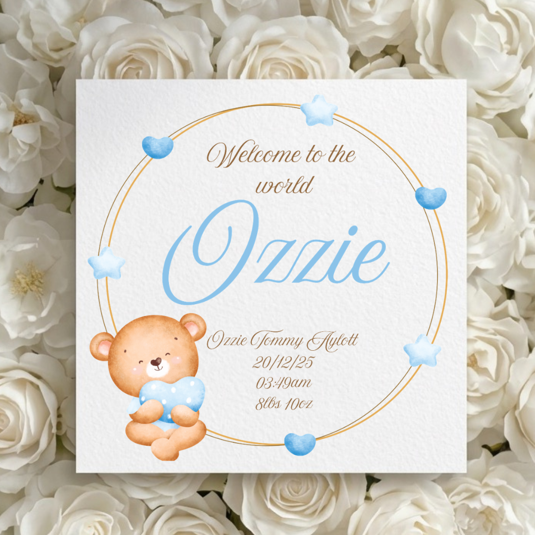 Welcome to the World Card