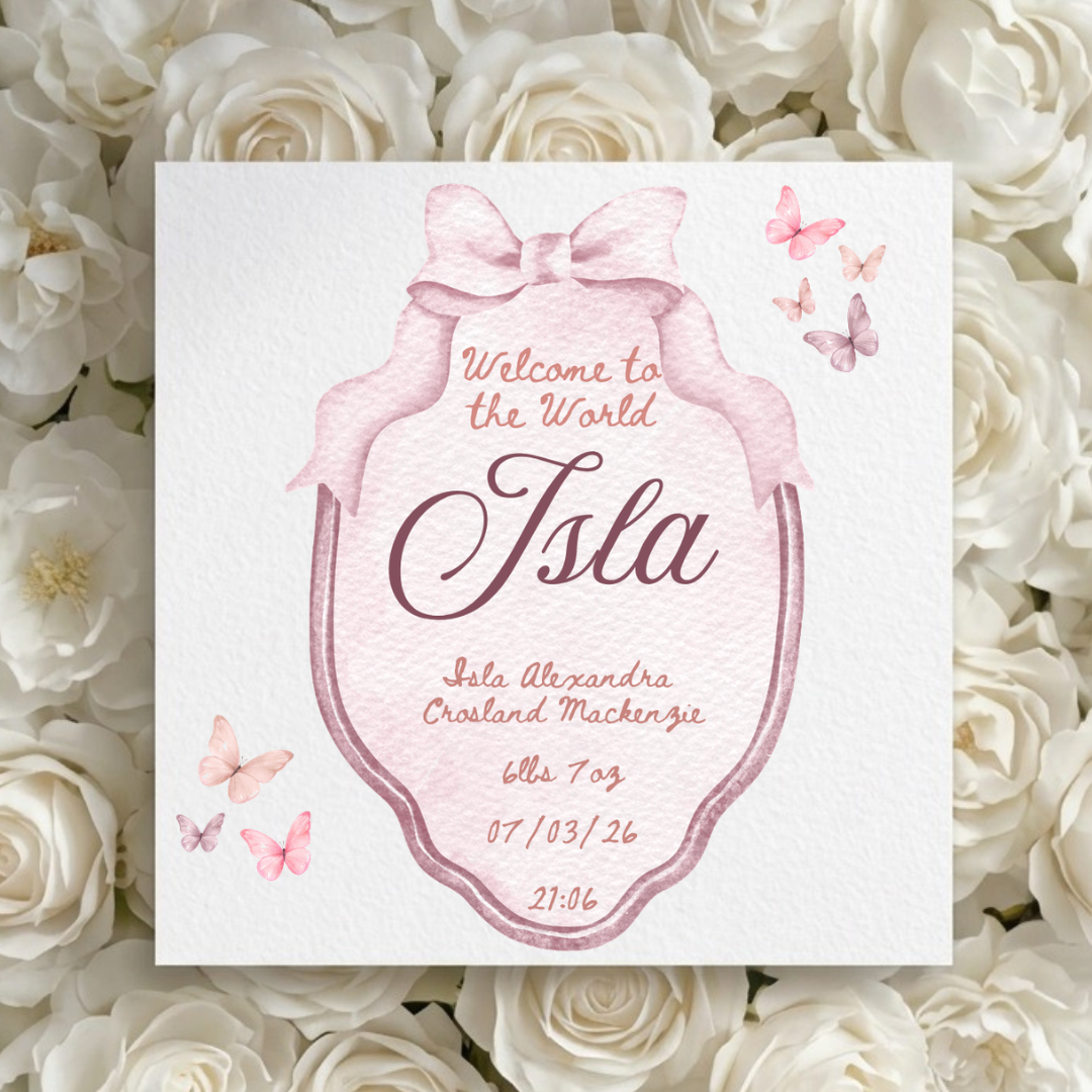 Welcome to the World Card